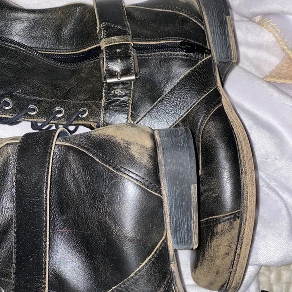 Matisse Black Combat Boots size 9 - Picture 5 of 9